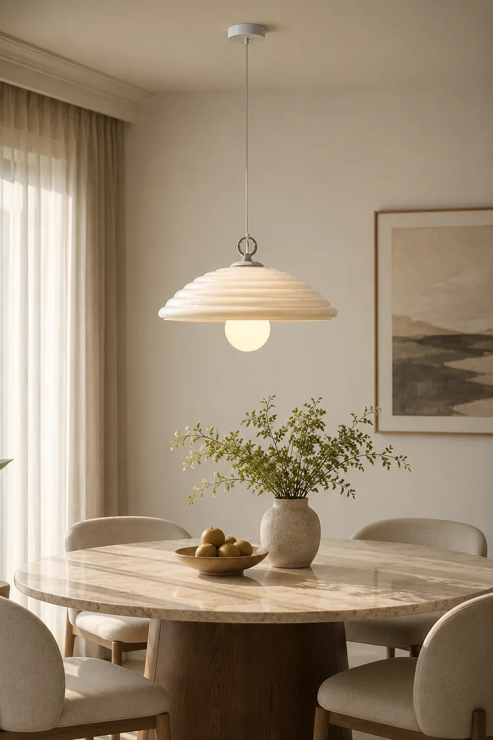 Wave Glass Pendant Lamp - Lumpaz