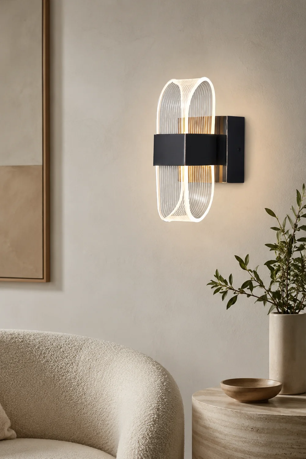 Transparent Wall Lamp - Lumpaz