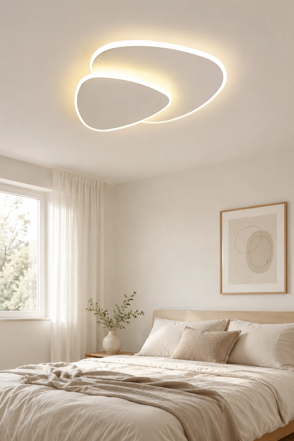 Nordic Geometry LED Acrylic Ceiling Light - Lumpaz