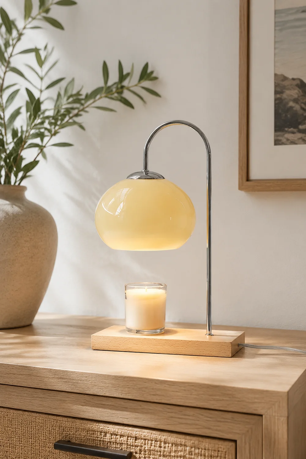 Pearl Candle Warmer Lamp - Lumpaz