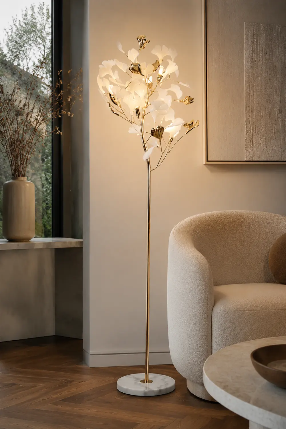 Gingko Floor Lamp - Lumpaz