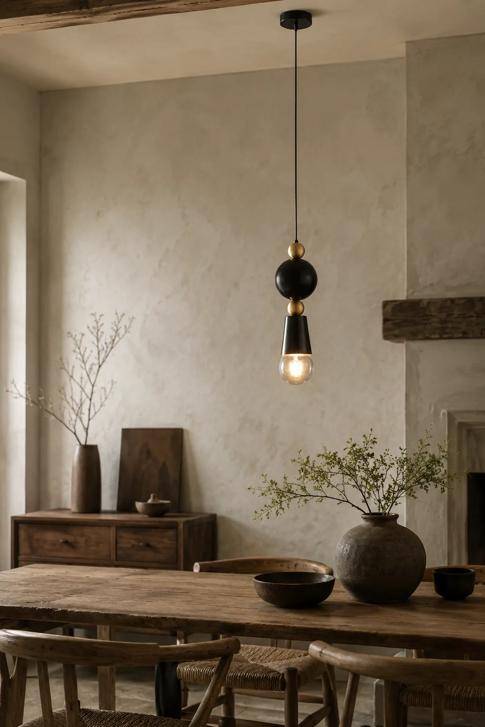Spindle Pendant Lamp - Lumpaz