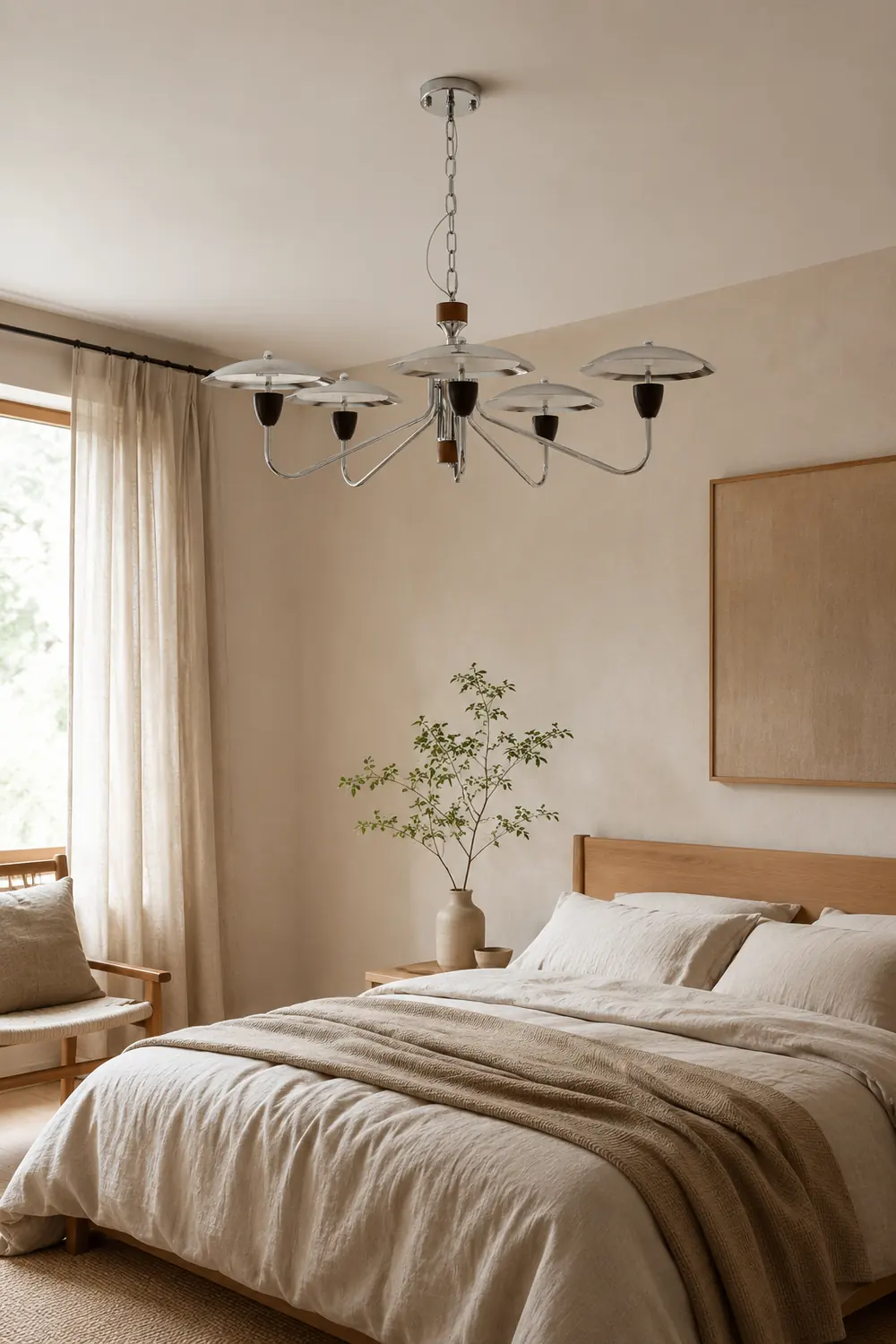 Peggy Chrome Chandelier - Lumpaz