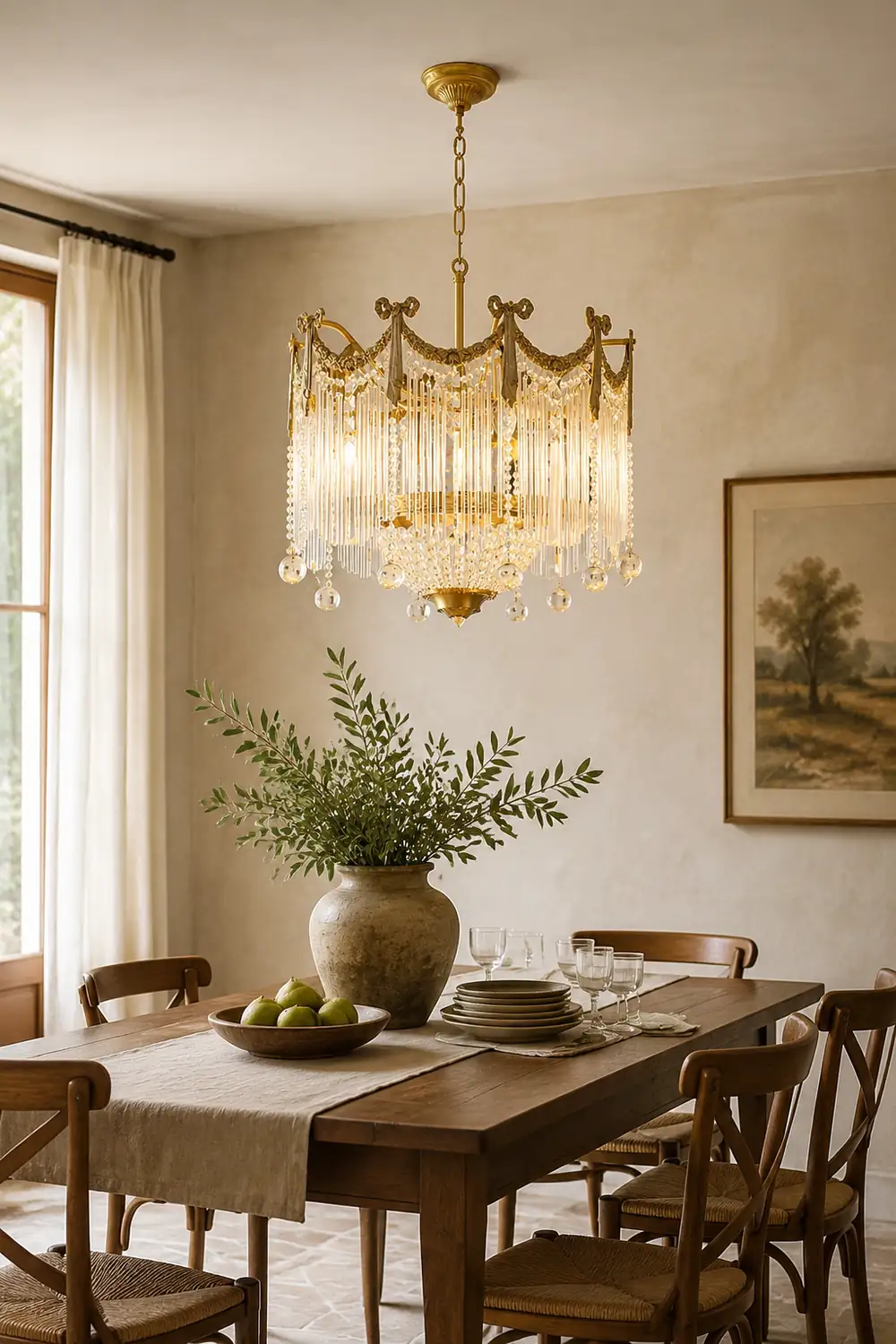 Palace Water Drop Chandelier - Lumpaz