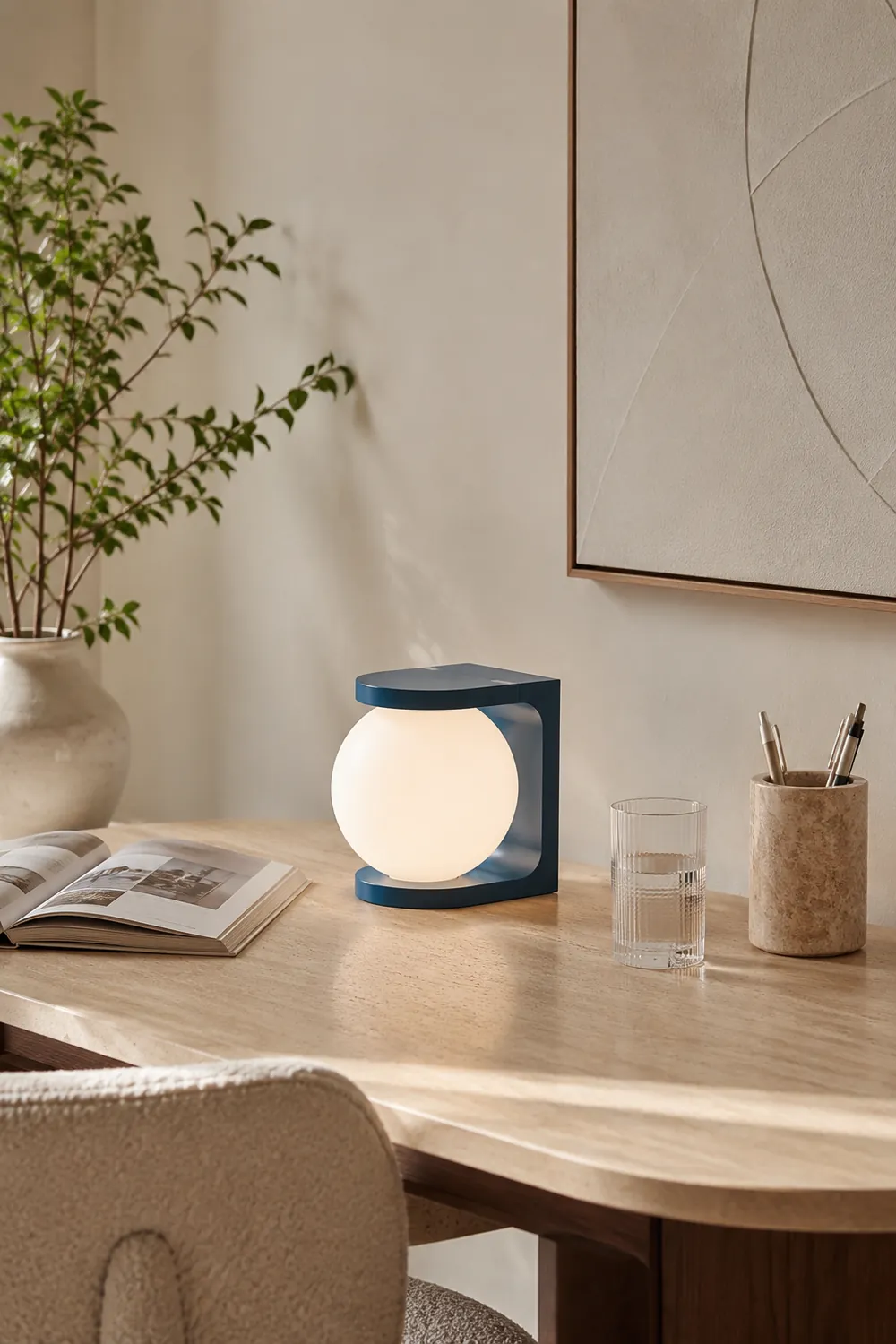 Plat Table Lamp - Lumpaz