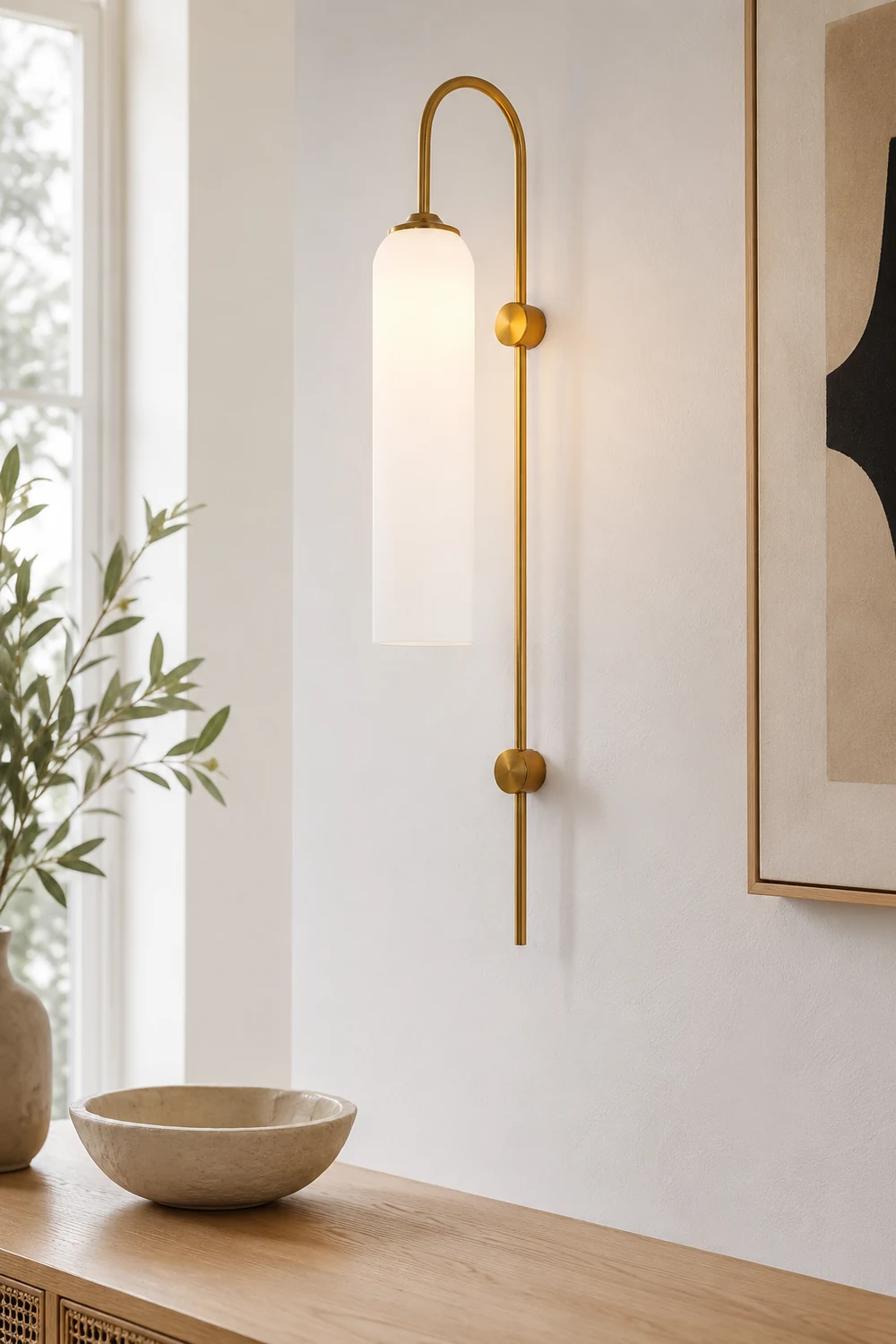 Glass Wall Lamp - Lumpaz