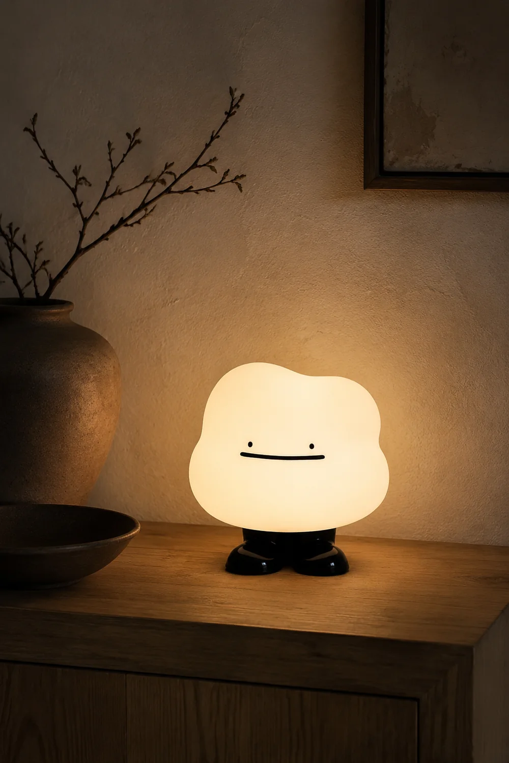Cloud Night Built-in Battery Table Lamp - Lumpaz