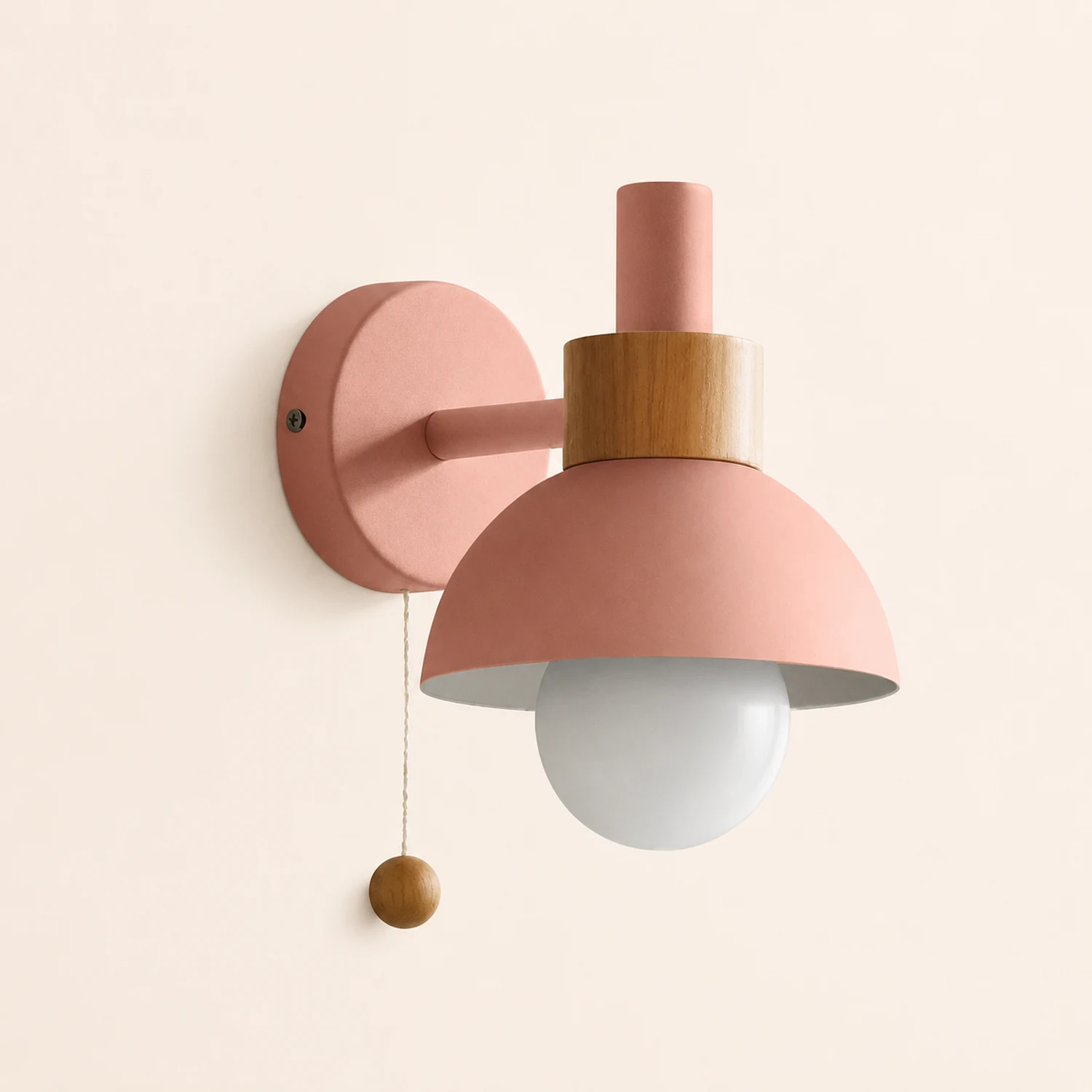 Minimalist Colorful Single Head Wall Sconce - Lumpaz