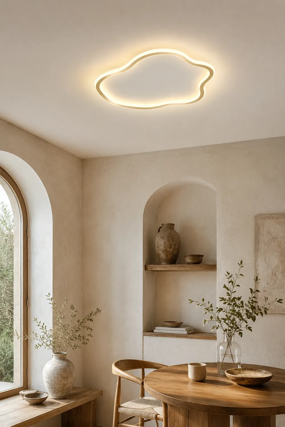 Creative Irregularly Flush Mount Ceiling Light - Lumpaz