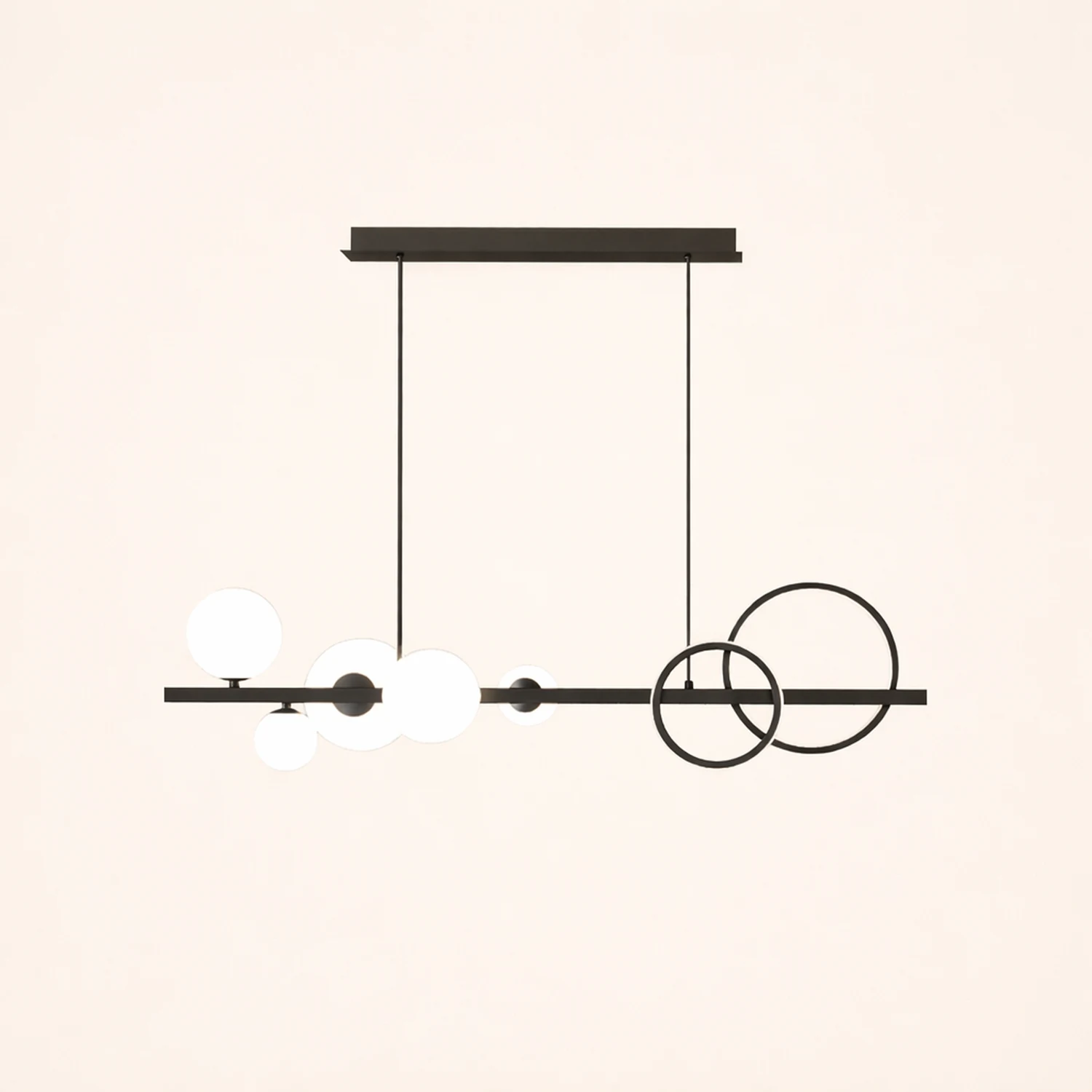 Bubi Glass Chandelier - Lumpaz