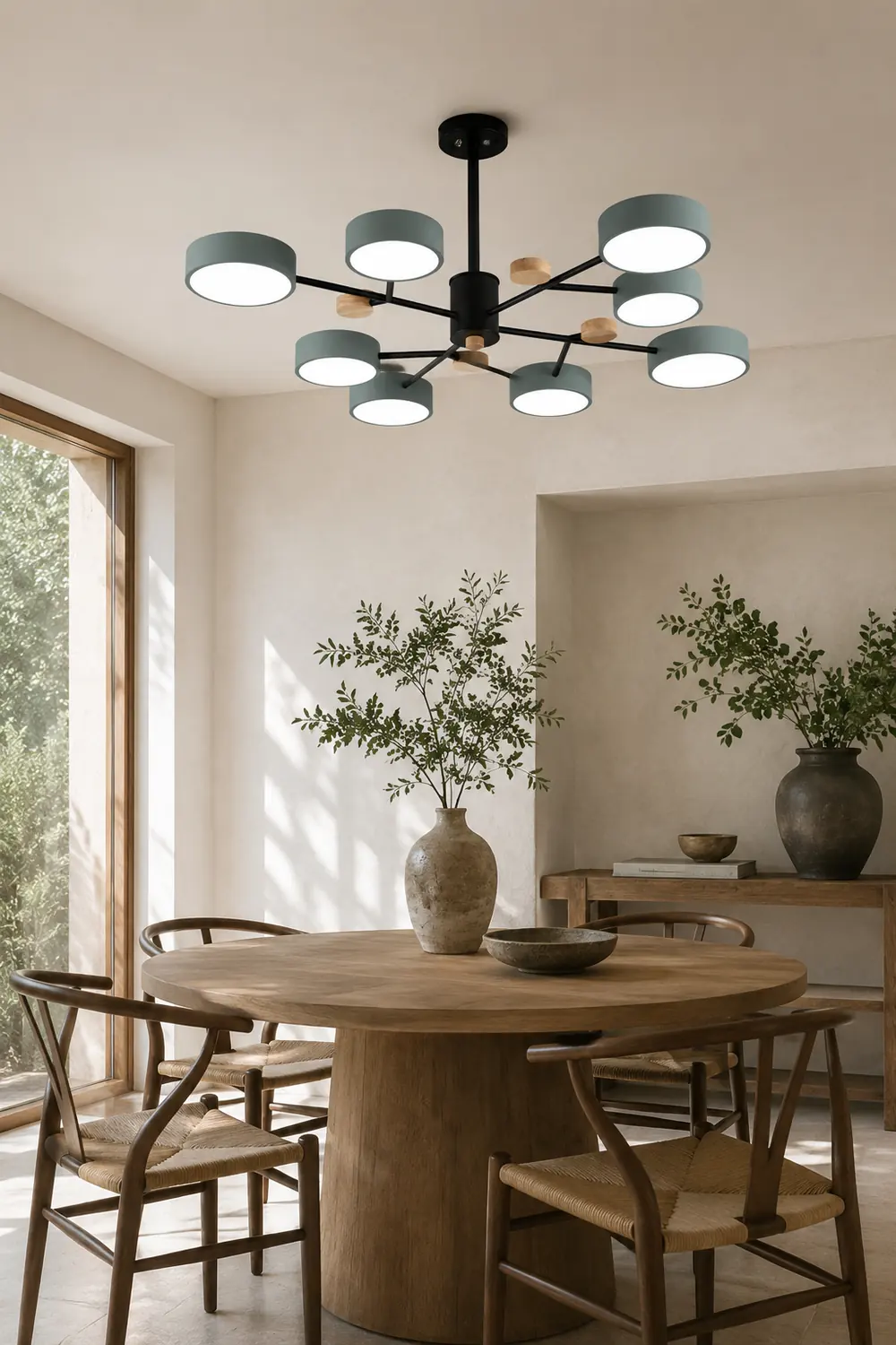 Contemporary Acrylic LED Hanging Pendant Light - Lumpaz