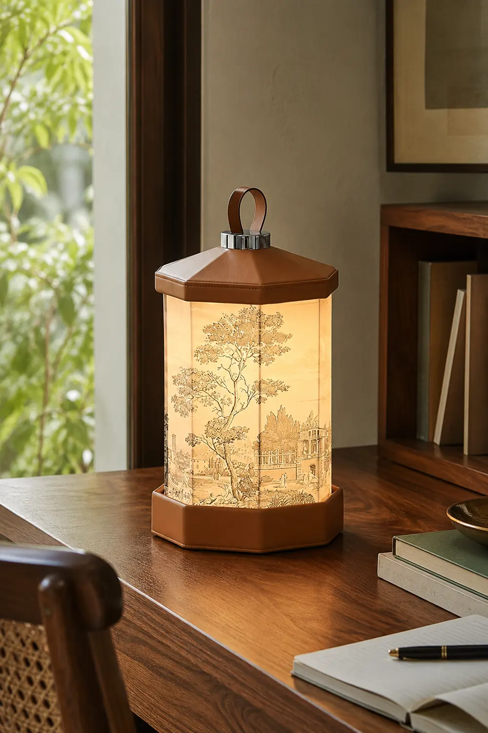 Castle Built-in Battery Table Lamp - Lumpaz