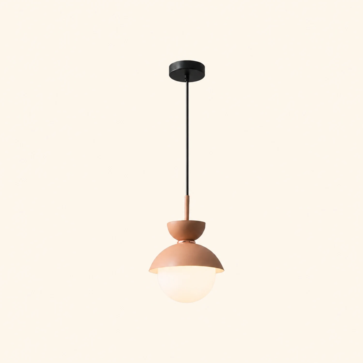 Macaroon Double Heads Metal Pendant Light - Lumpaz