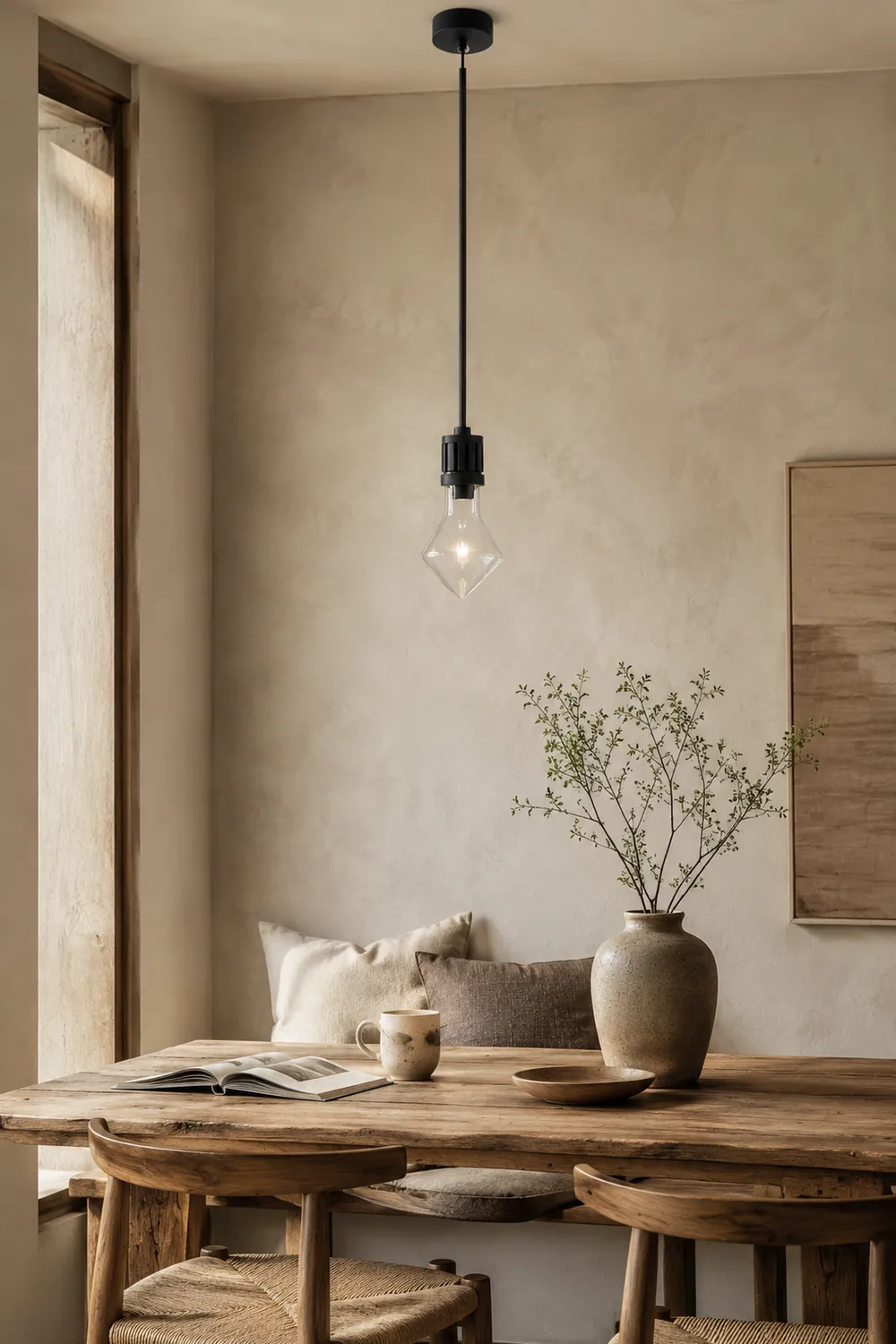 Diamond Glass Pendant Lamp - Lumpaz