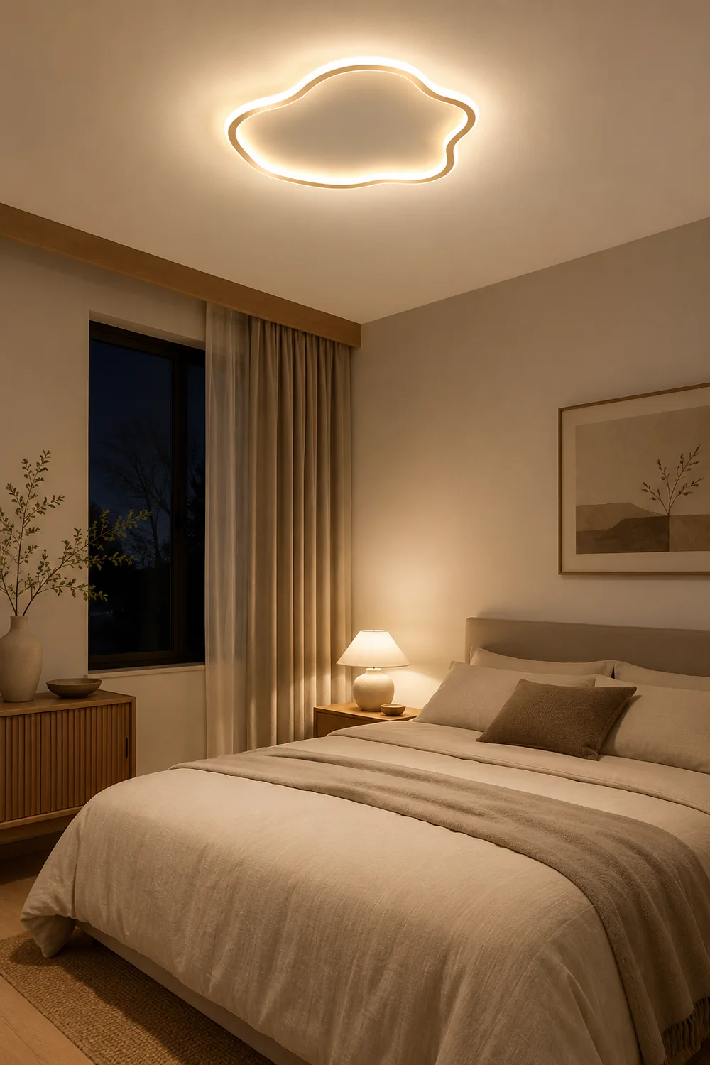 Creative Irregularly Flush Mount Ceiling Light - Lumpaz