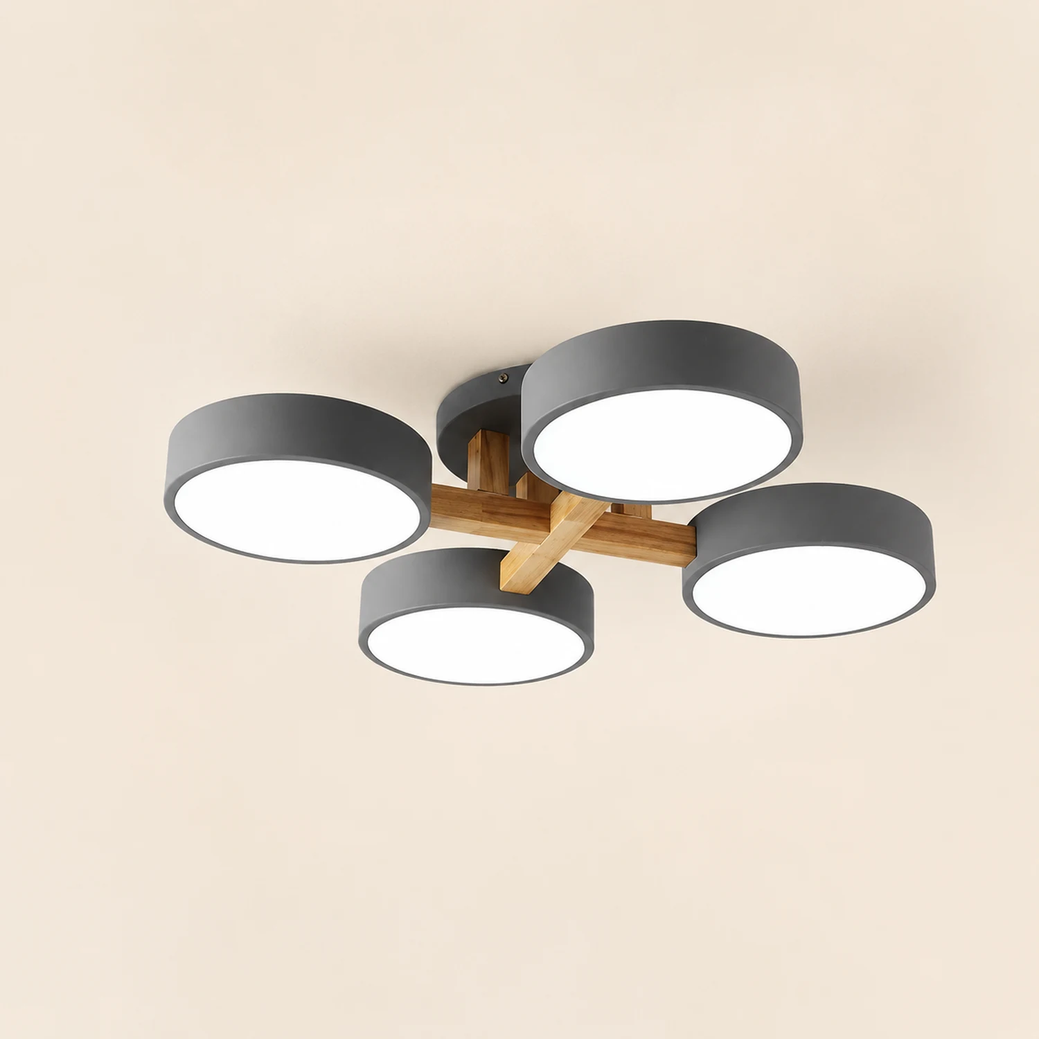 Contemporary Acrylic Multi-Heads Ceiling Light - Lumpaz