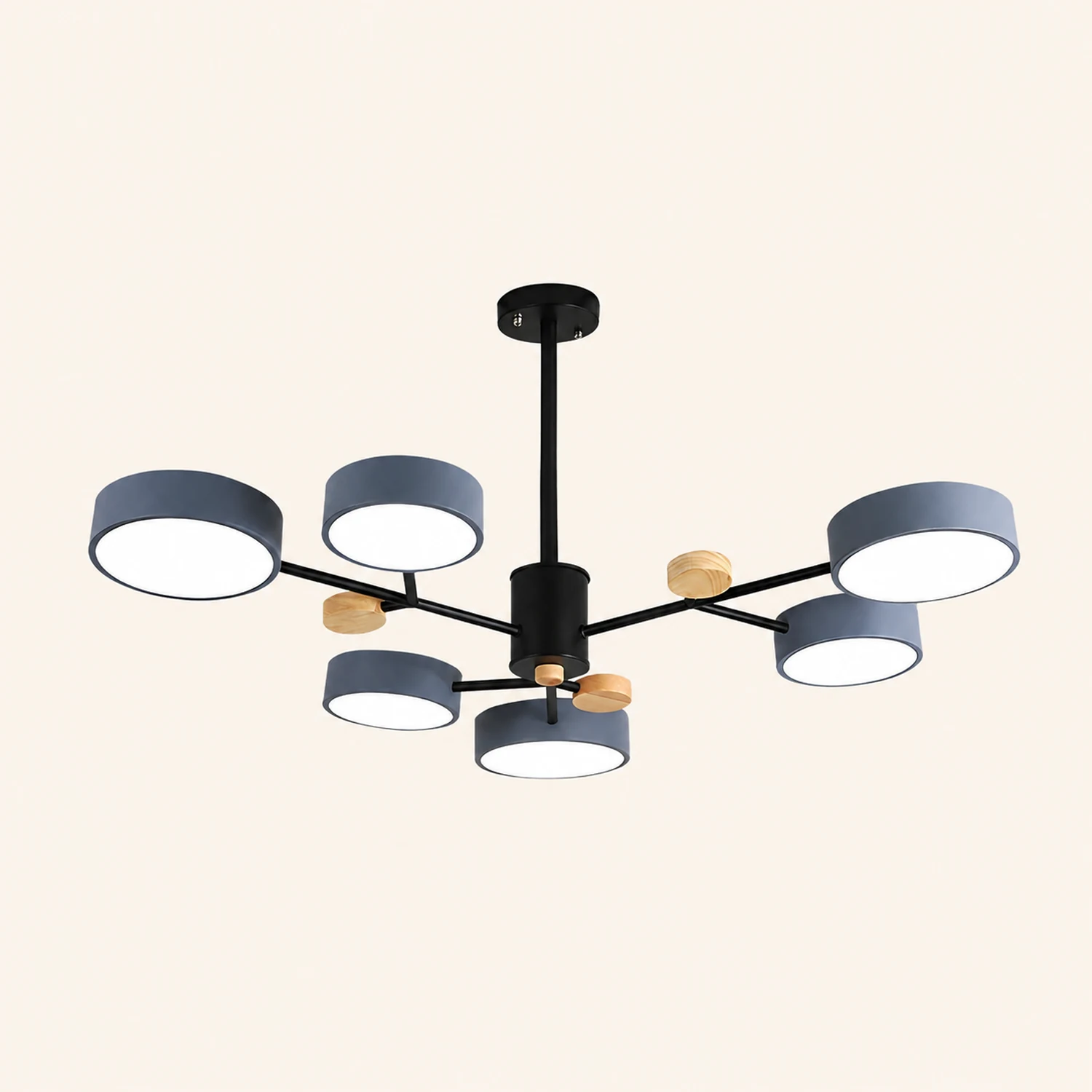 Contemporary Acrylic LED Hanging Pendant Light - Lumpaz