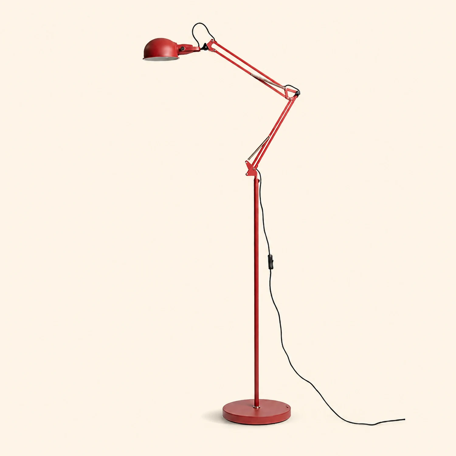 Kaiser Red Floor Lamp - Lumpaz