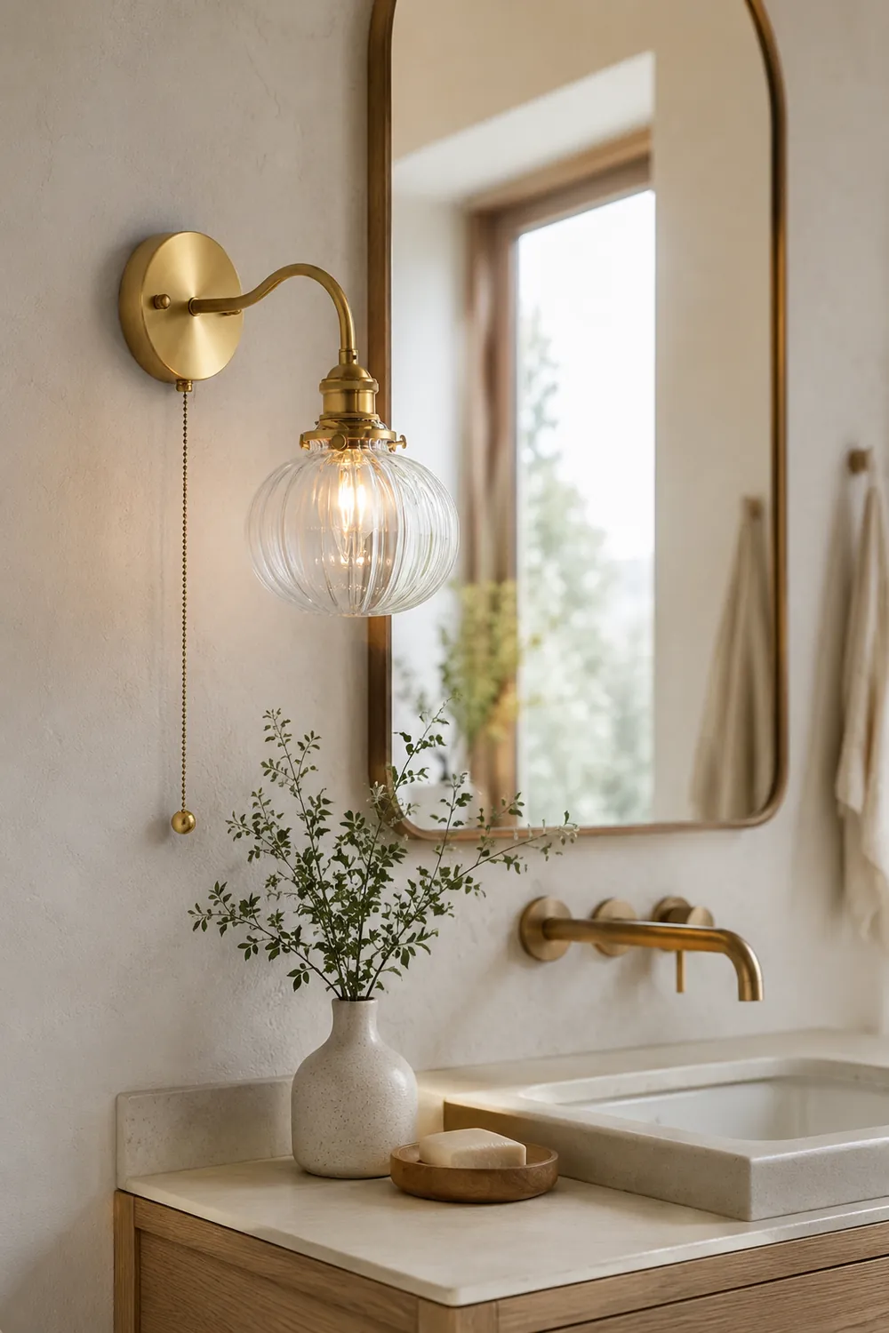 Wingbo Glass Wall Lamp - Lumpaz