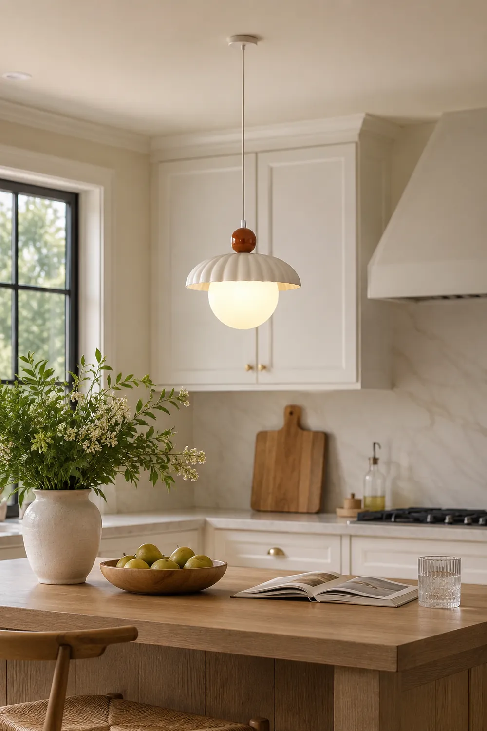 French Style Small Living Room Pendant Light - Lumpaz