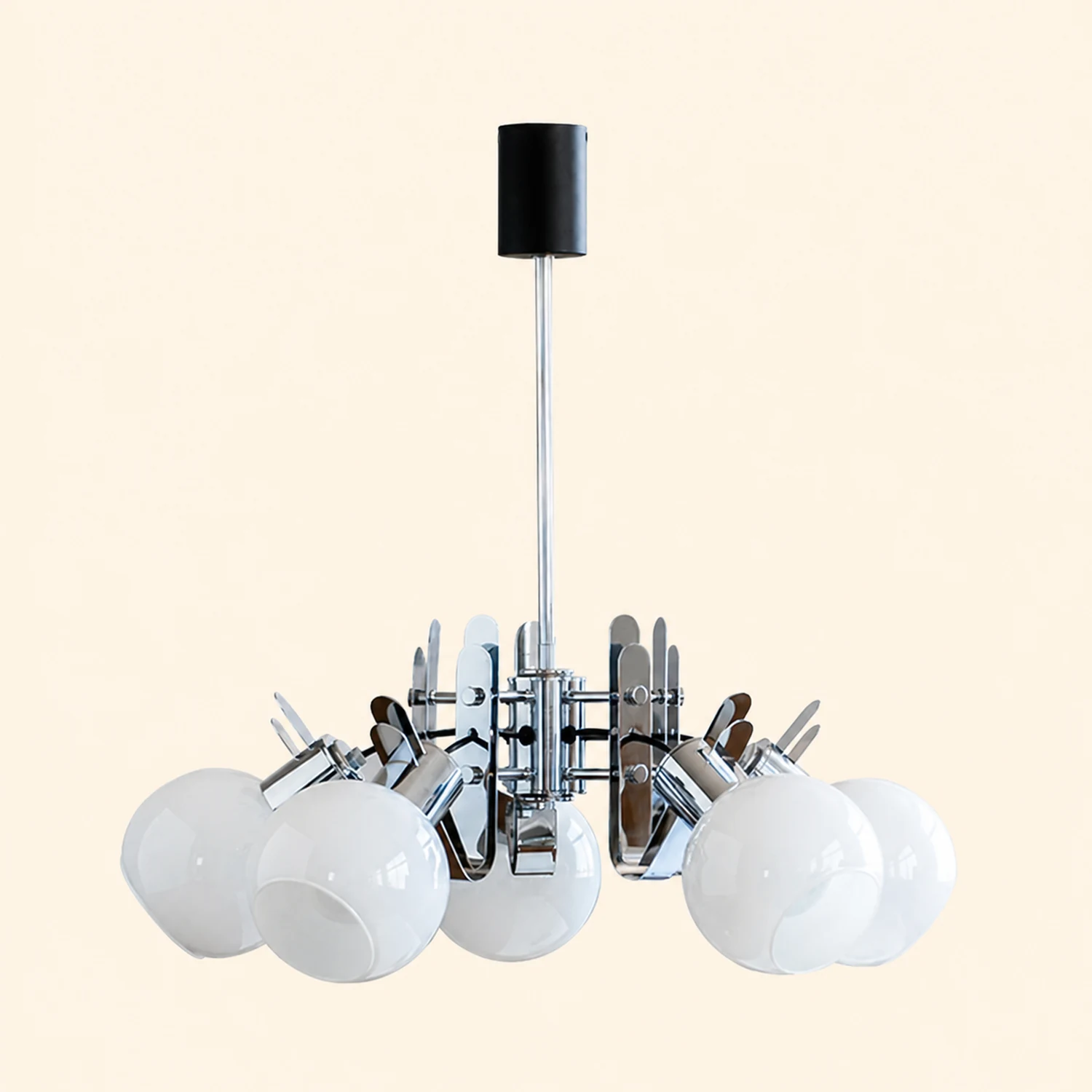 Geometrical Glass Chandelier - Lumpaz