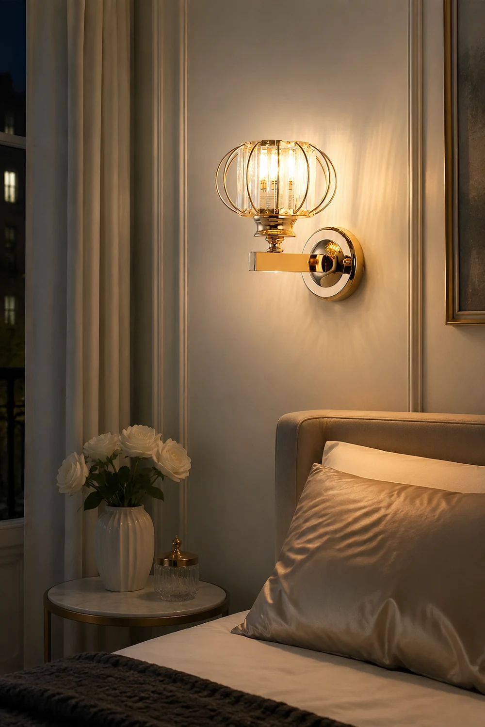 Vintage Modern Luxury Wall Sconce for Bedroom - Lumpaz