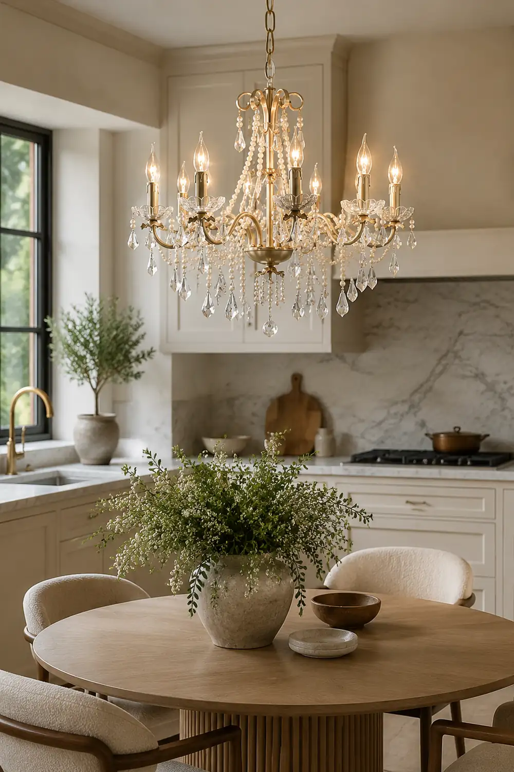 Allegri Crystal Chandelier - Lumpaz