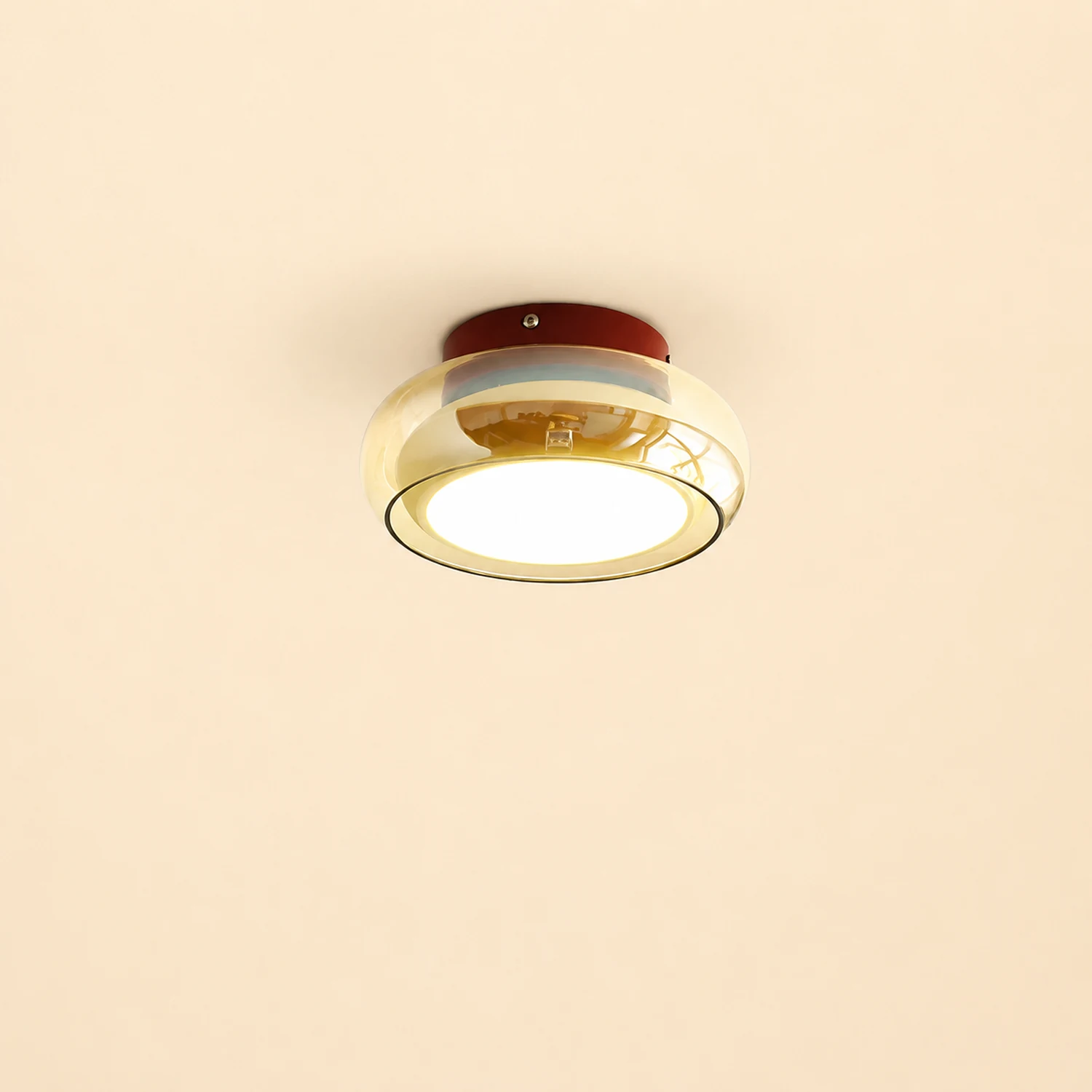 Vintage Small Acrylic LED Ceiling Light - Lumpaz
