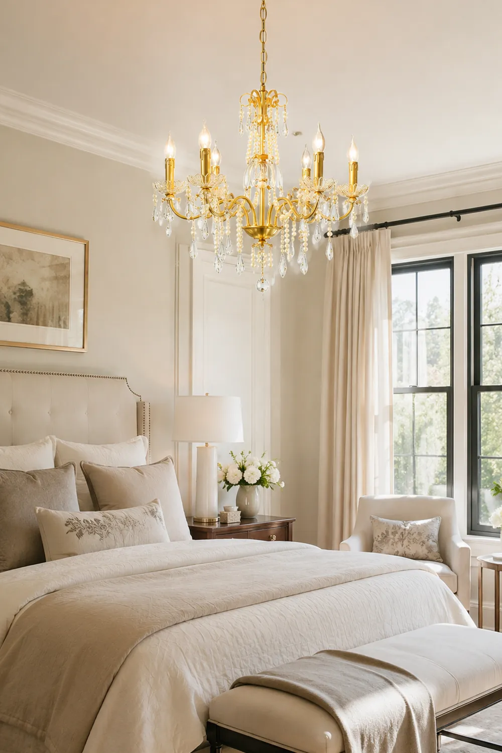 Allegri Crystal Chandelier - Lumpaz