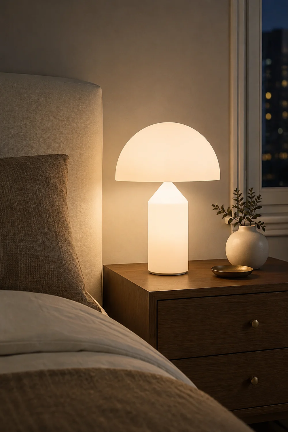 Atollo Glass Table Lamp - Lumpaz