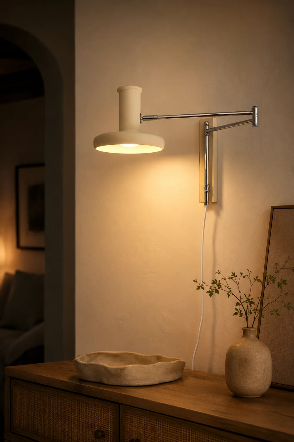 Arteluce Plug In Wall Light - Lumpaz