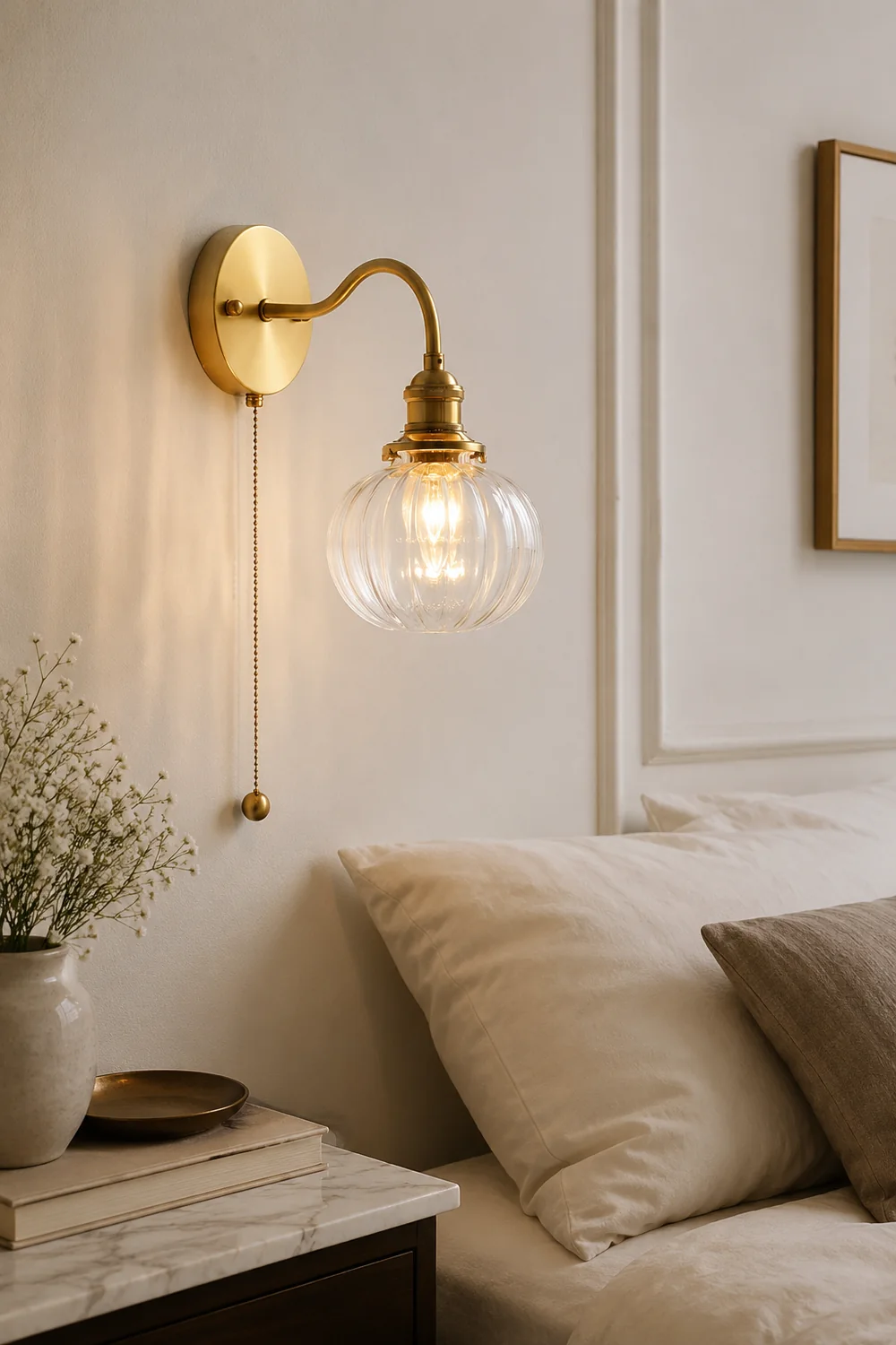 Wingbo Glass Wall Lamp - Lumpaz