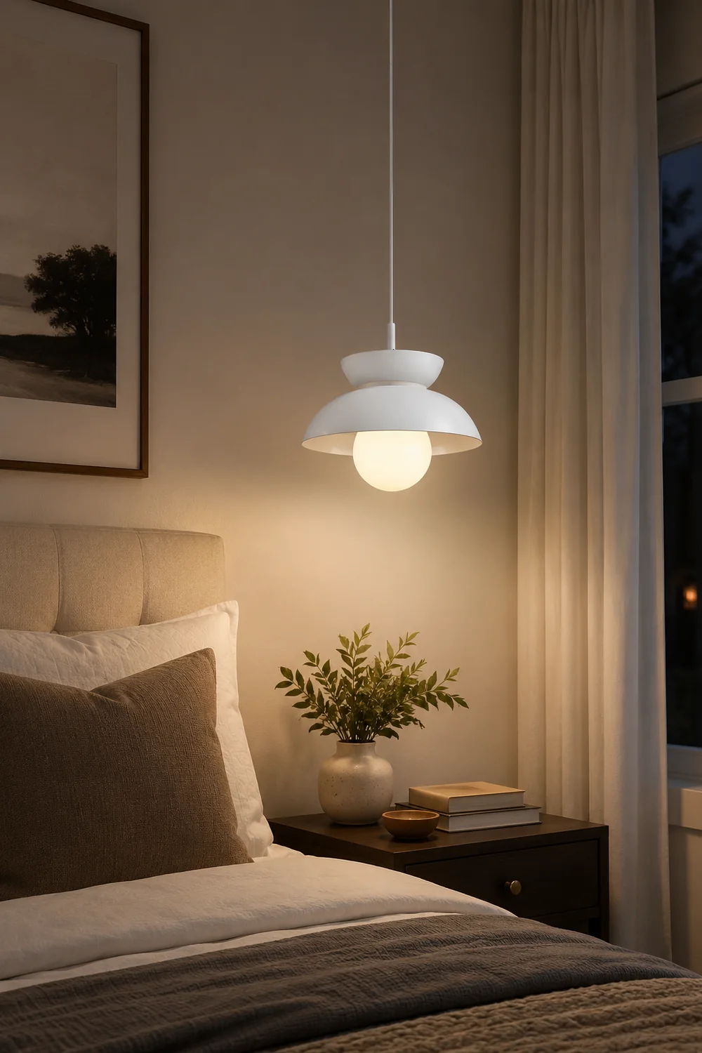 Macaroon Colorful Simple Round Pendant Light - Lumpaz