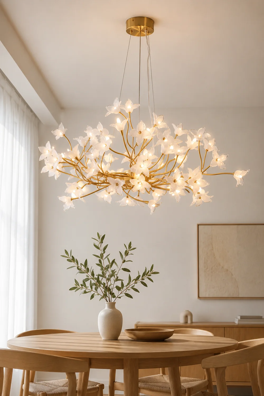 Veitchii Flower Chandelier - Lumpaz