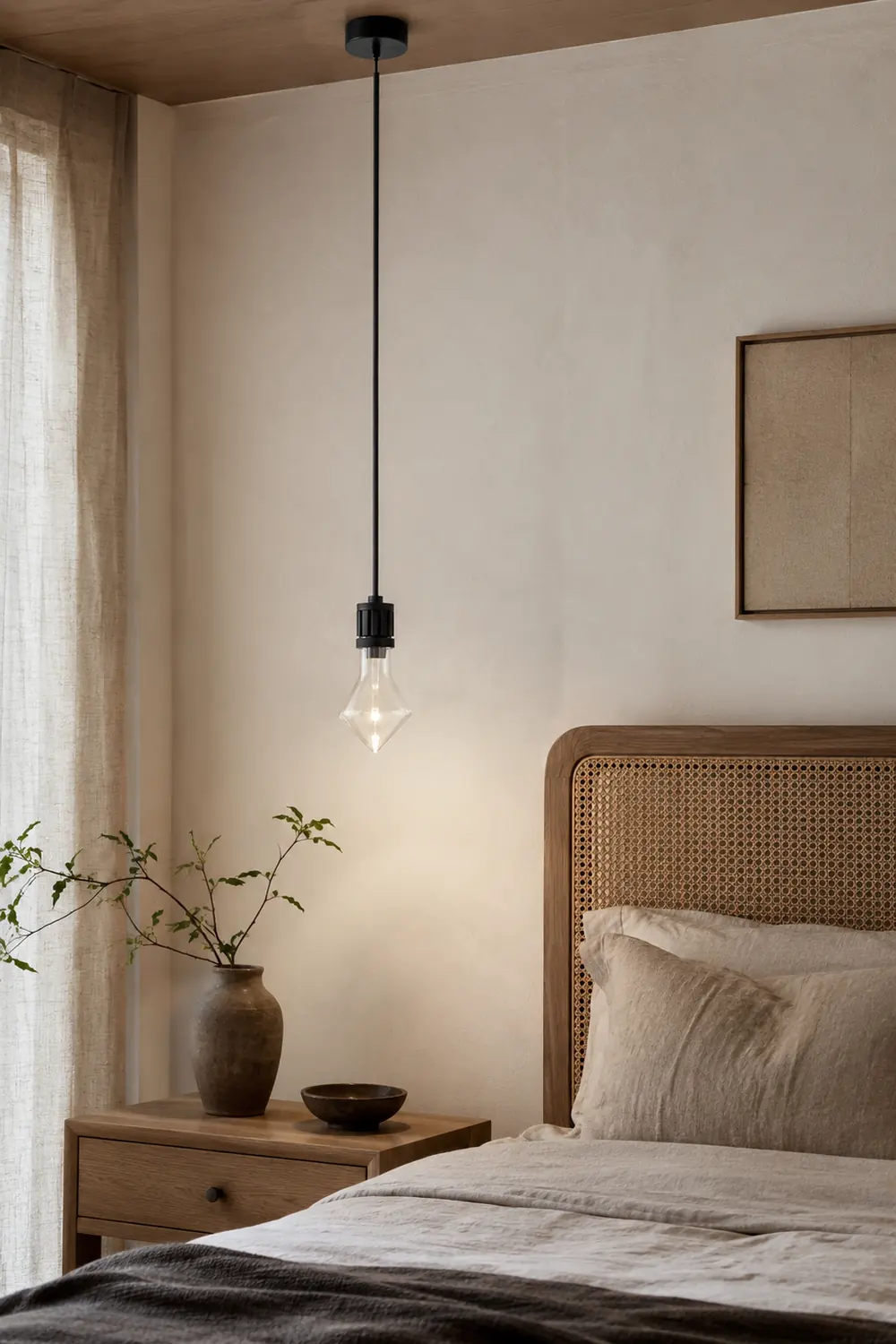 Diamond Glass Pendant Lamp - Lumpaz