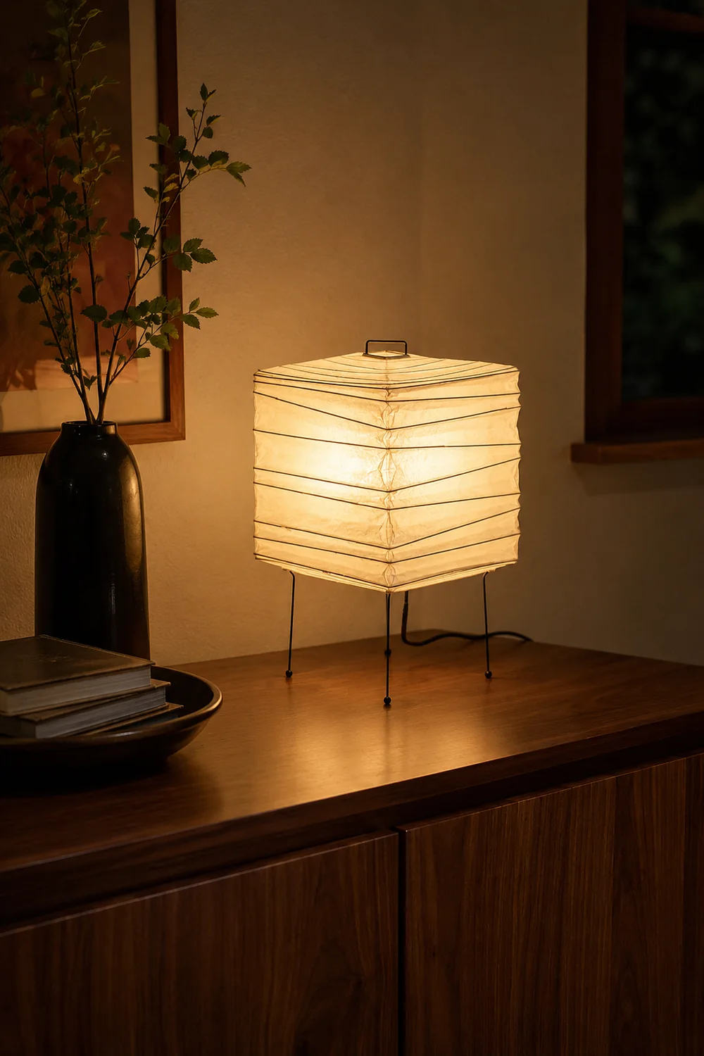 Washi Paper 3X Table Lamp - Lumpaz