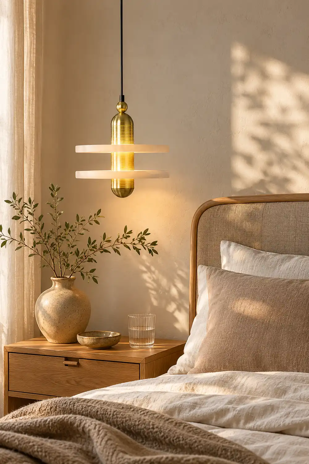 Alabaster Planes Pendant Lamp - Lumpaz