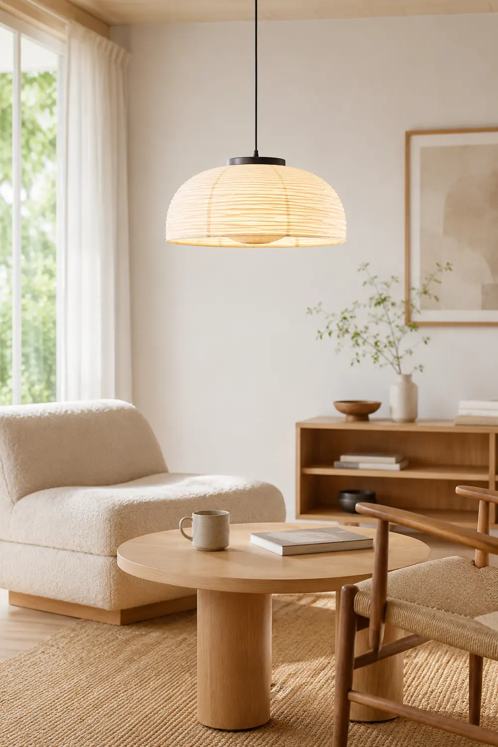 Torrent Paper Pendant Lamp - Lumpaz