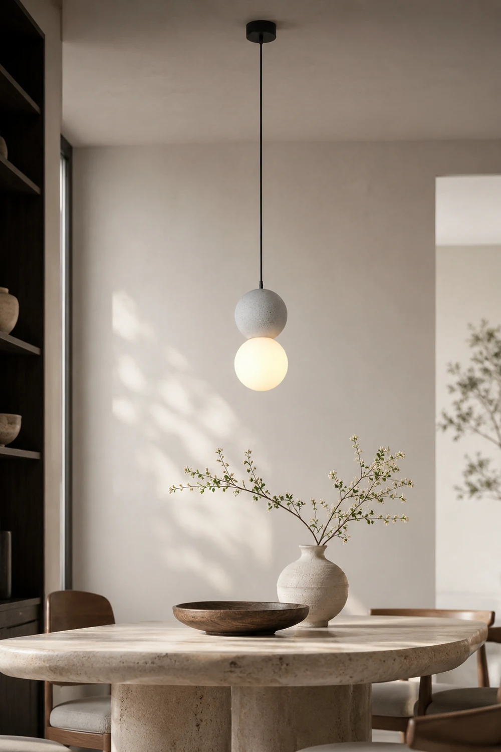 Ball Terrazzo Pendant Lamp - Lumpaz