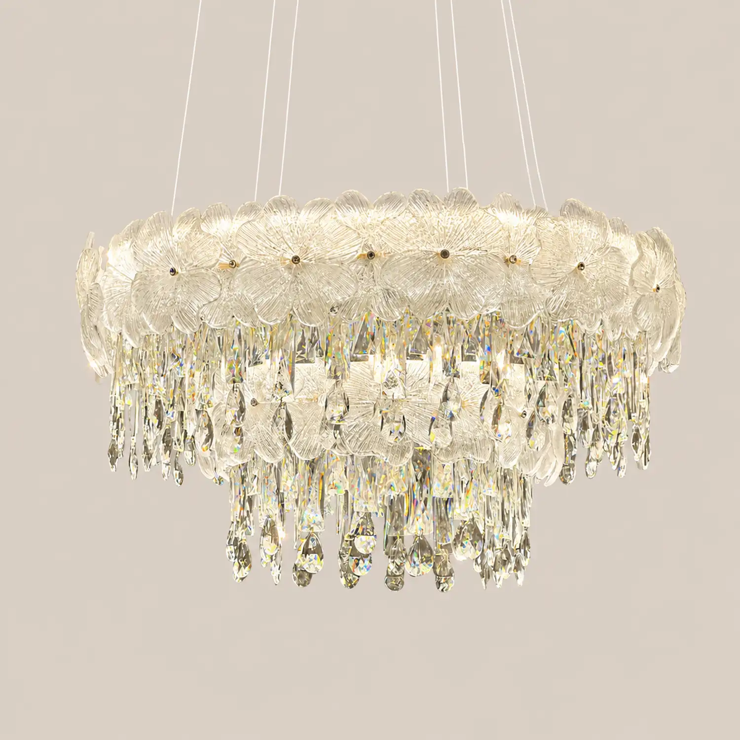 Atlas Crystal Chandelier - Lumpaz