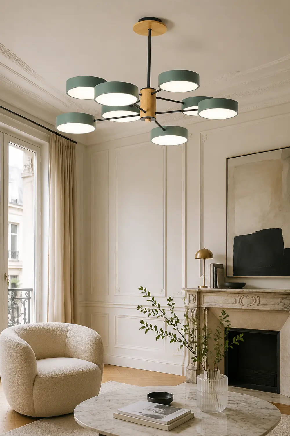 Modern Simple LED Branched Pendant Light - Lumpaz