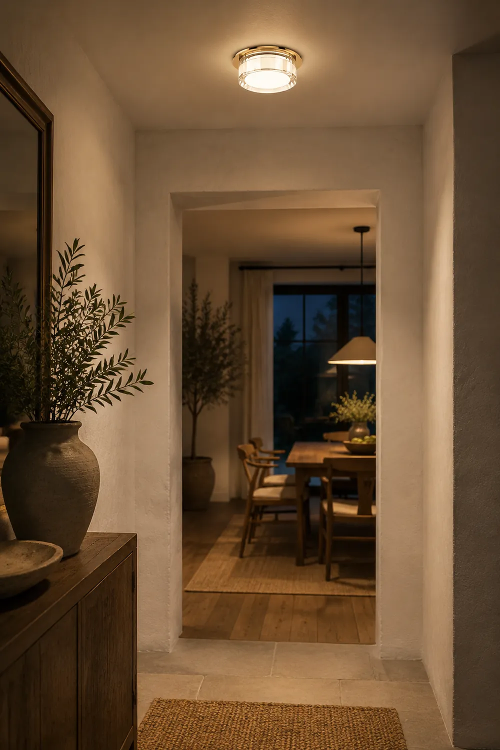 Mini Hallway LED Crystal Ceiling Light - Lumpaz