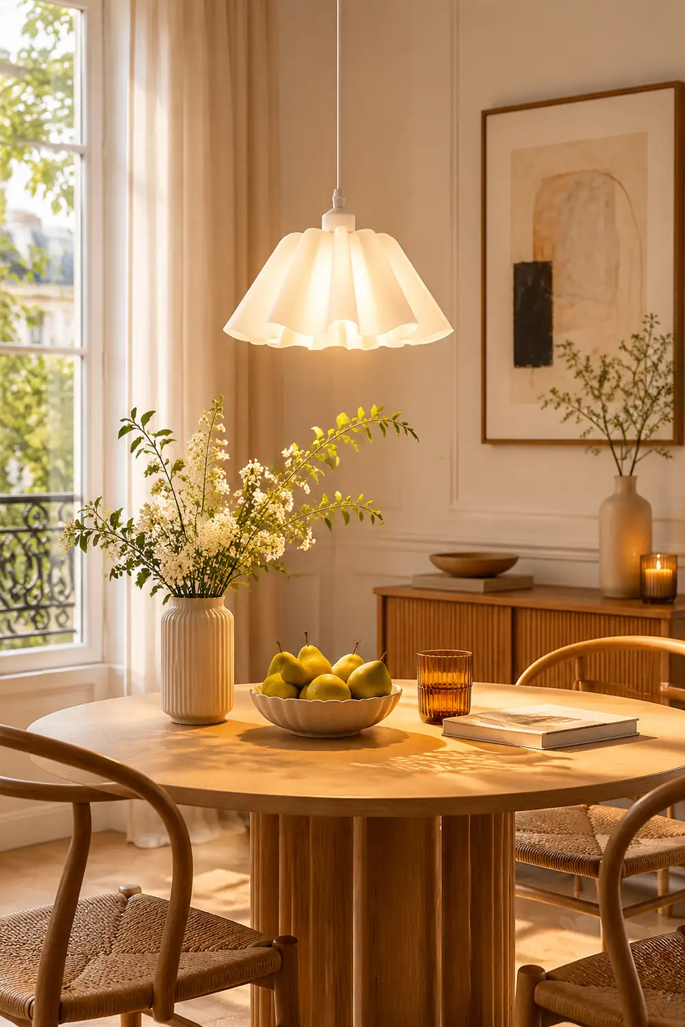 Danish Pleated Pendant Lamp - Lumpaz