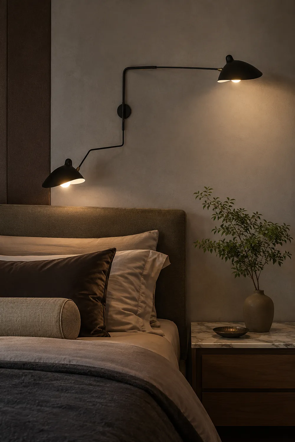 Serge Mouille Wall Lamp - Lumpaz