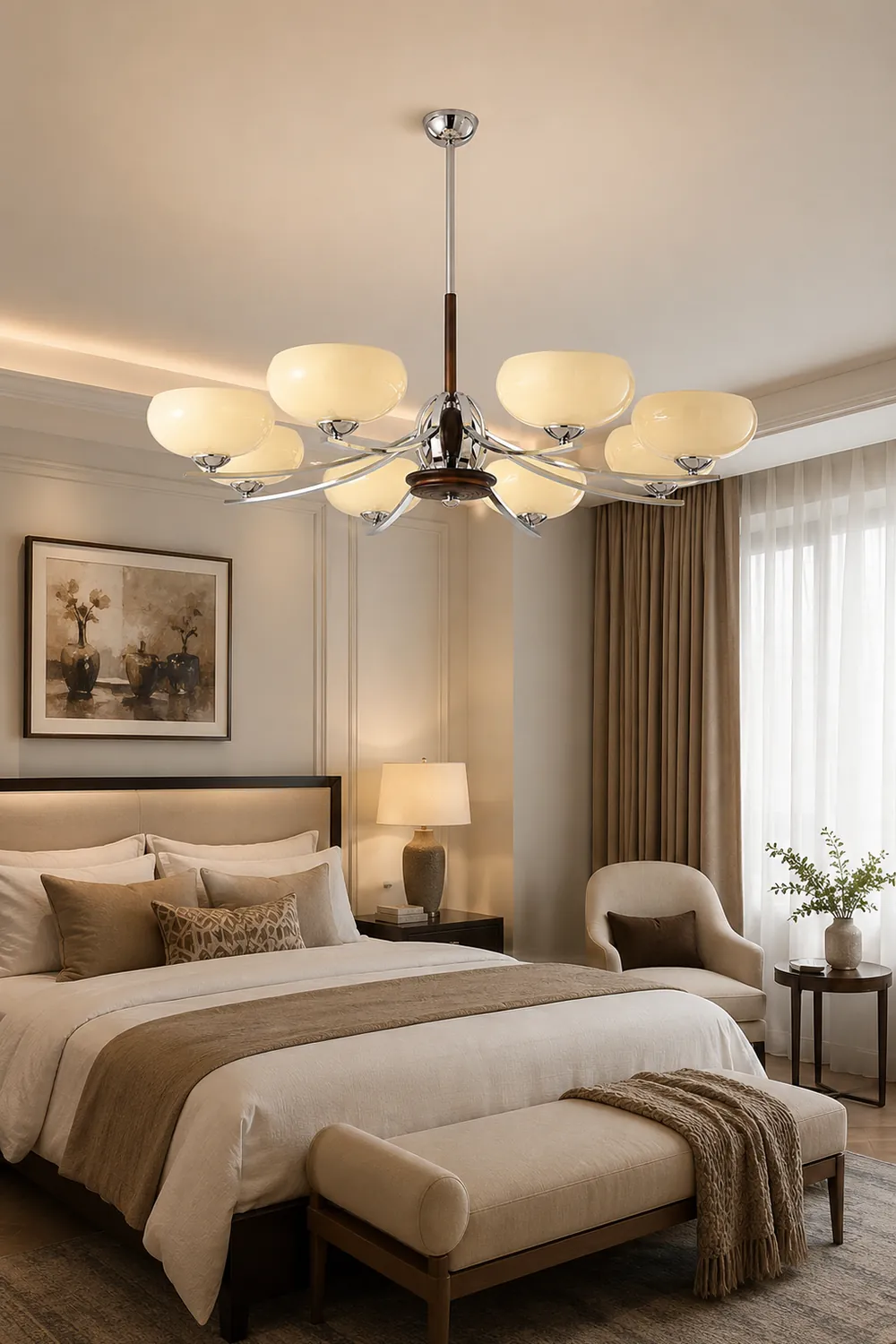 Ryttenberg Glass Chandelier - Lumpaz
