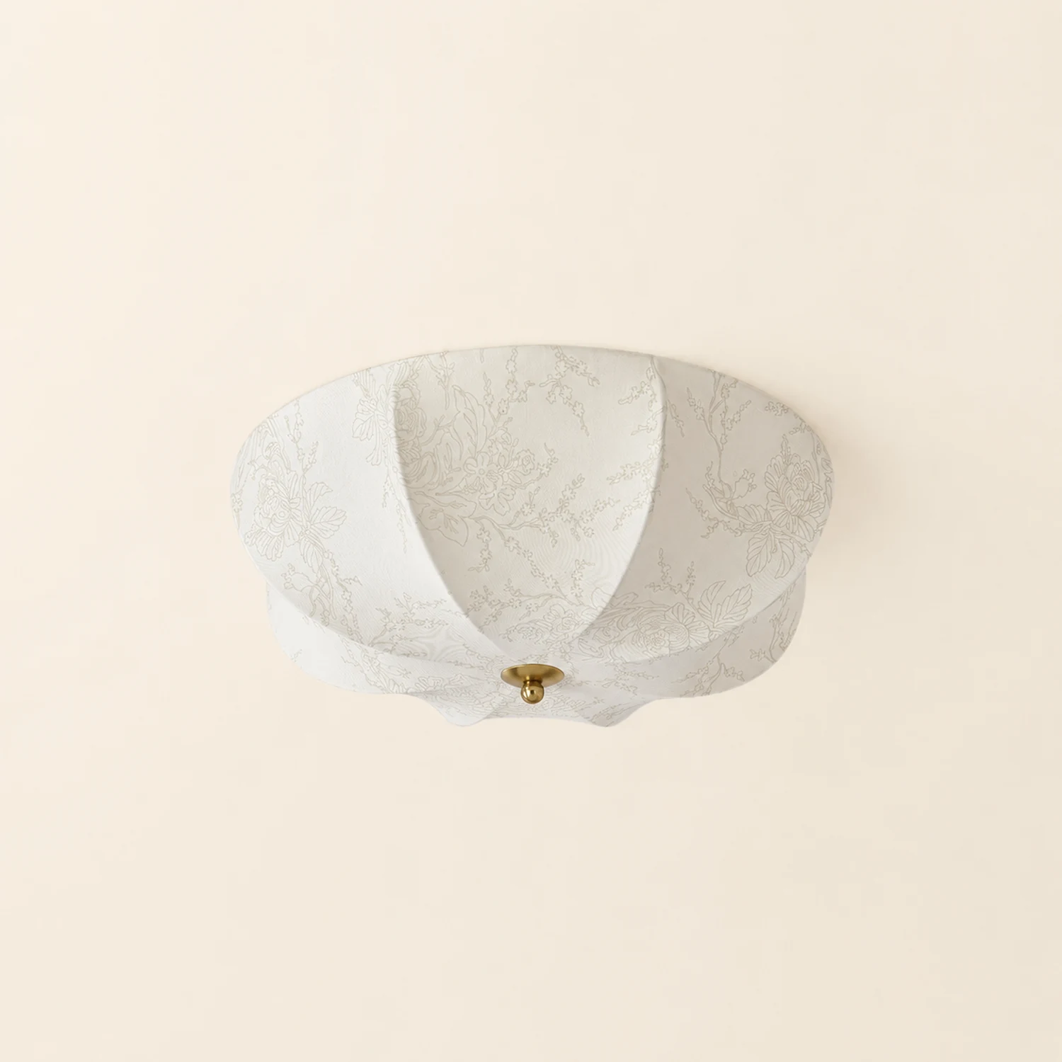 Orchid Fabric Ceiling Lamp - Lumpaz