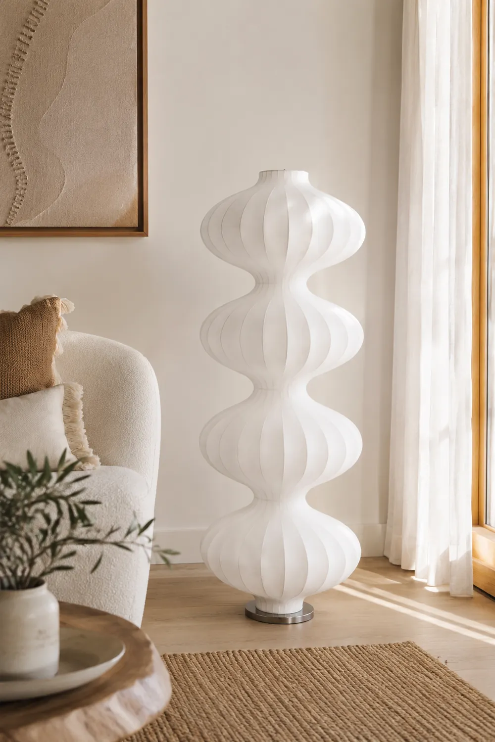 Mudusa Silk Floor Lamp - Lumpaz