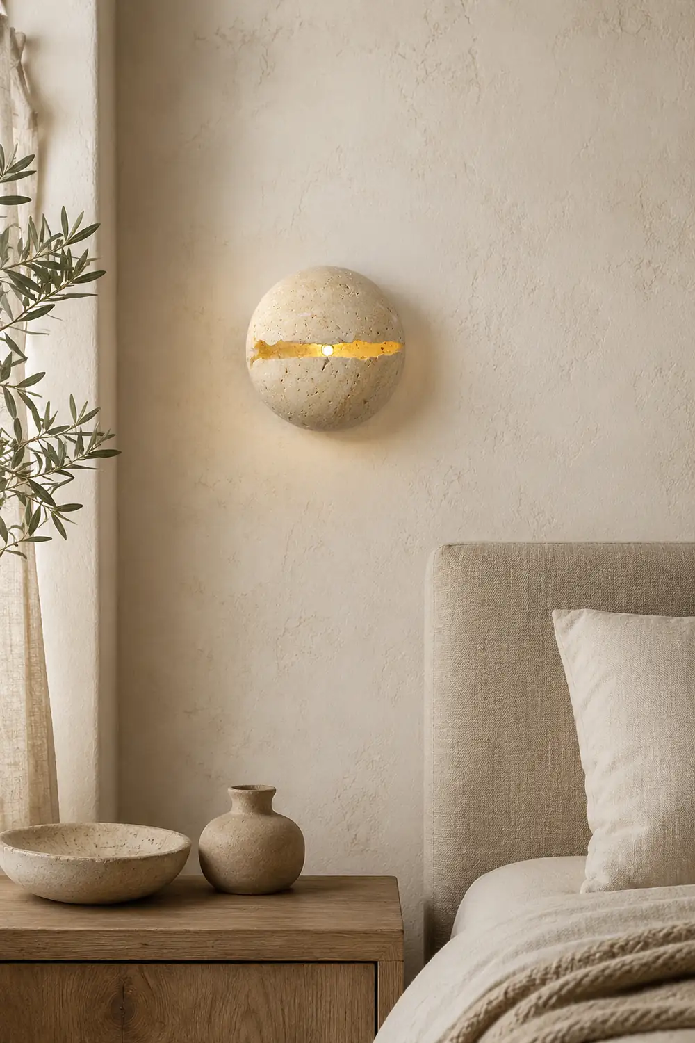 Round Crack Wall Lamp - Lumpaz