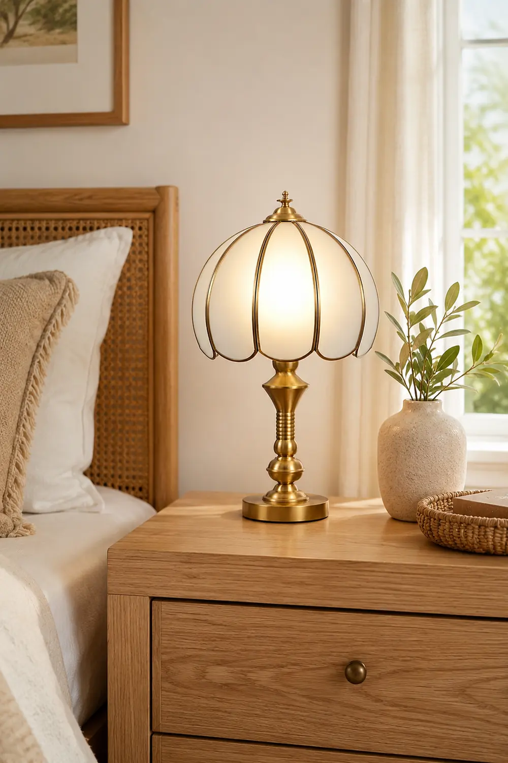 Tomyeus Brass Table Lamp - Lumpaz