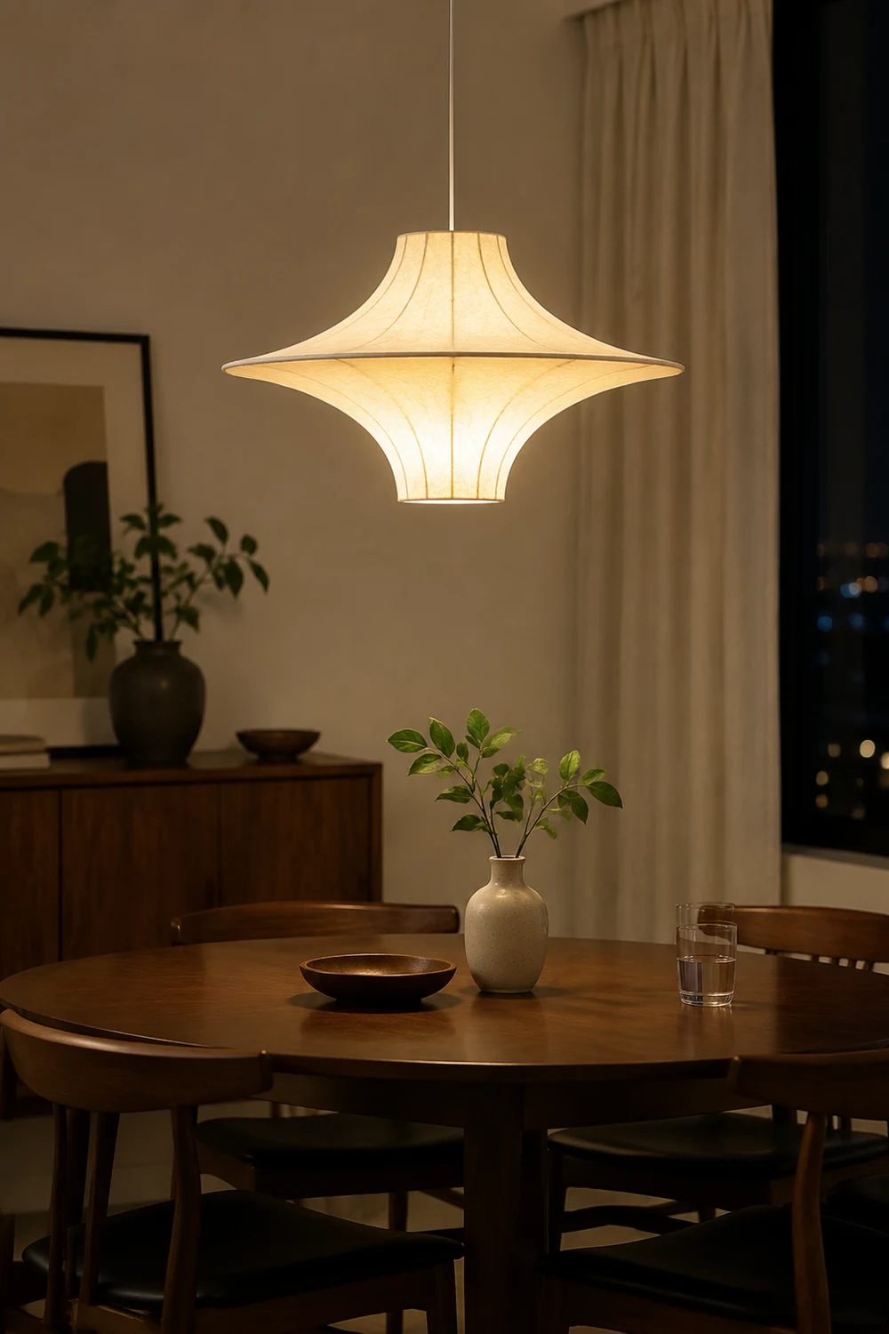 Lokki Silk Pendant Lamp - Lumpaz